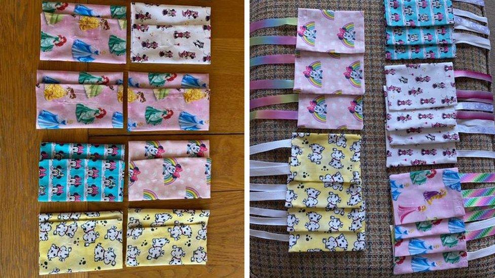 The bags and pouches Jackie Barber has been making