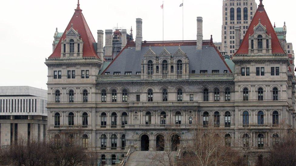 New York state capital building