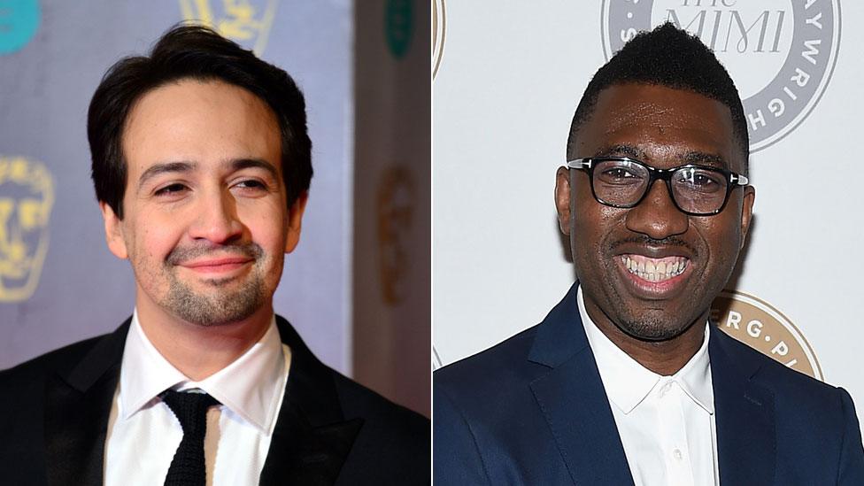 Lin-Manuel Miranda and Kwame Kwei-Armah