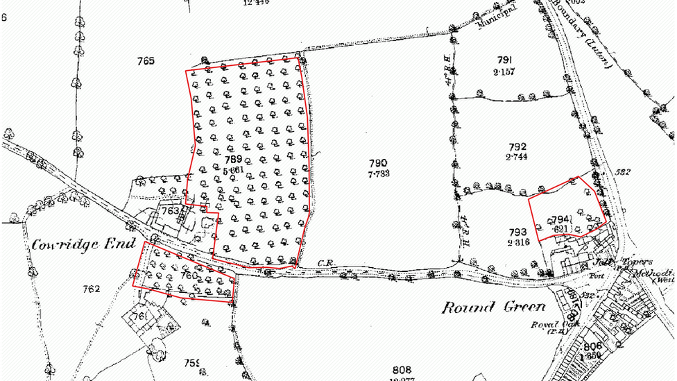 Orchards map