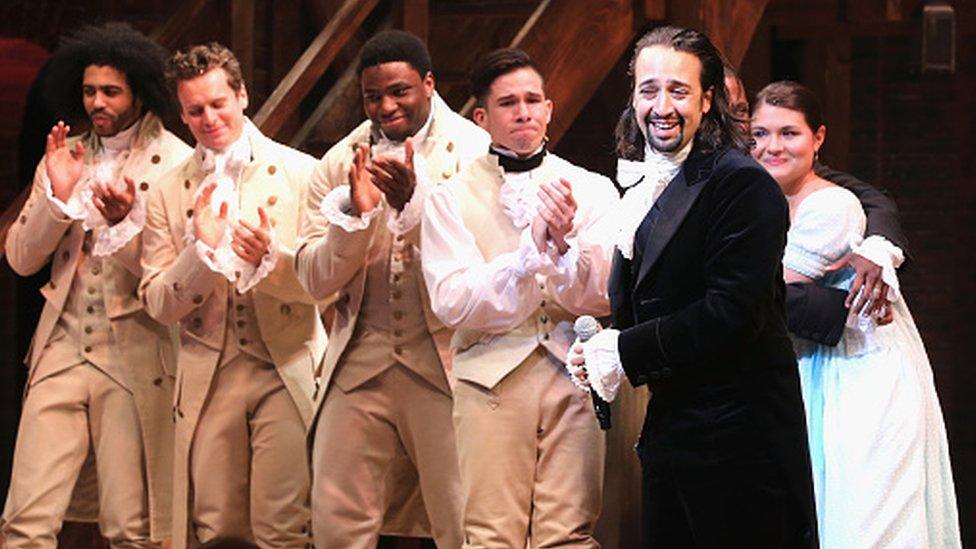 Hamilton off broadway cast best sale