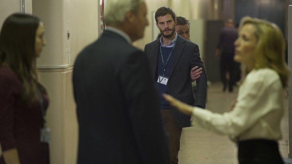 Jamie Dornan and Gillian Anderson