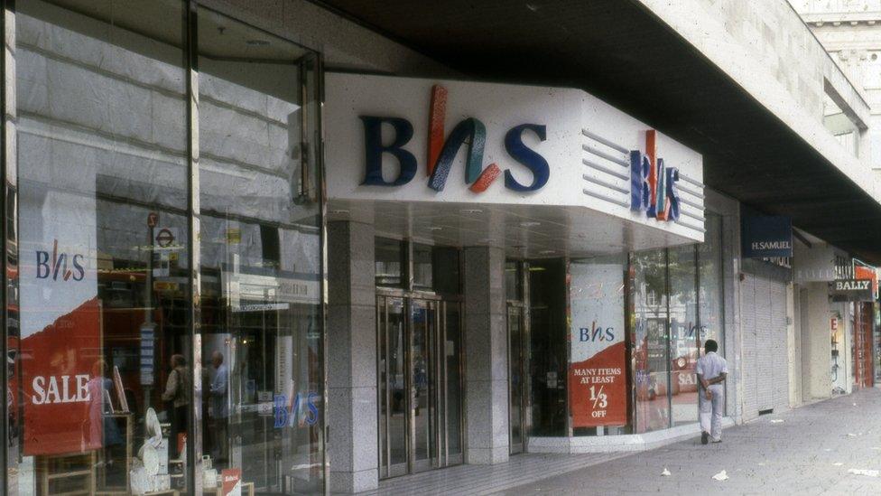 BHS in 1980s