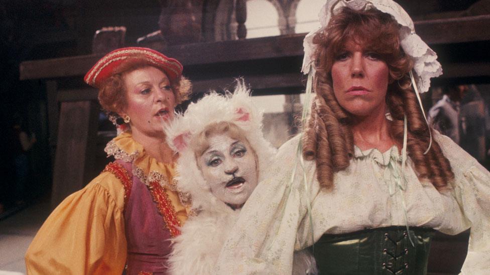 Ann Emery, Molly Weir and Sue Nicholls in Rentaghost