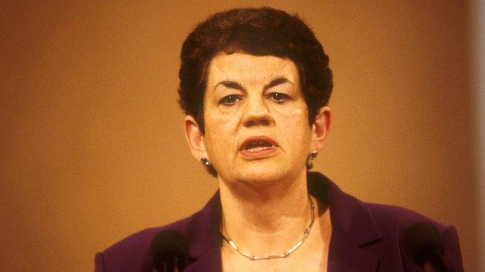 Jackie Ballard speaking at the Liberal Democrat conference 2000