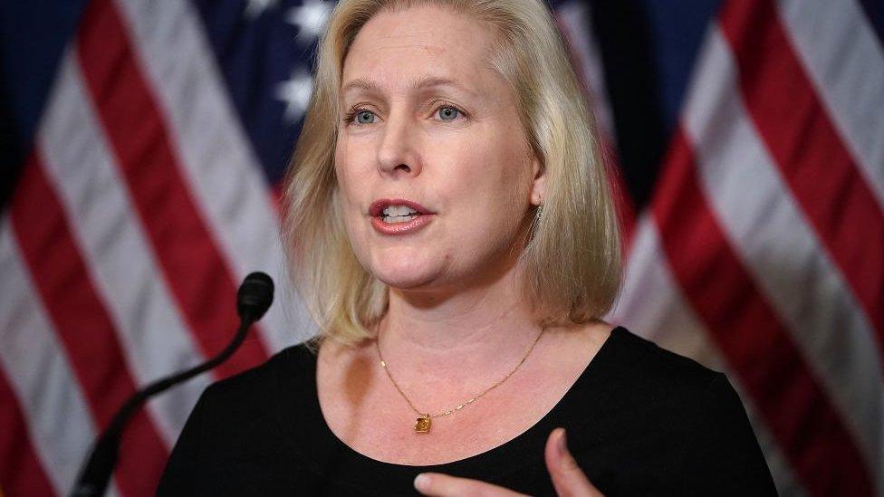 New York Senator Kirsten Gillibrand.