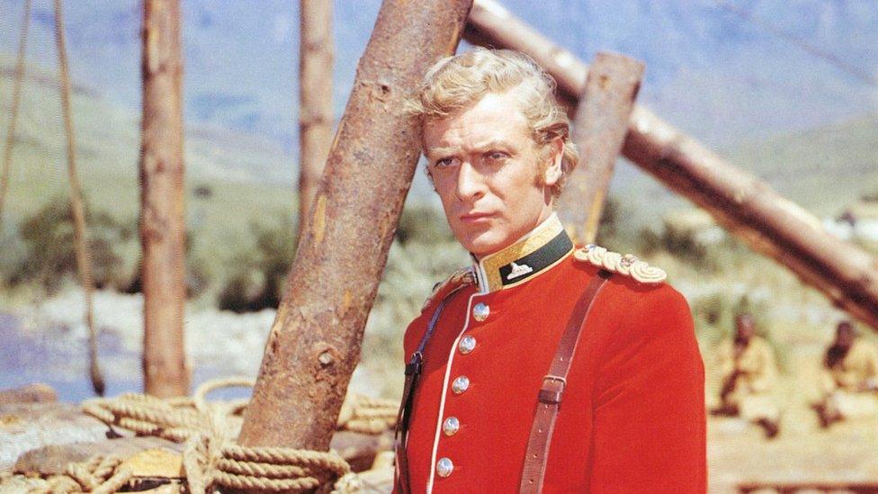 Michael Caine in Zulu