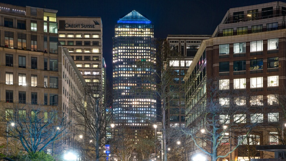 Canada Tower at Canary Wharf