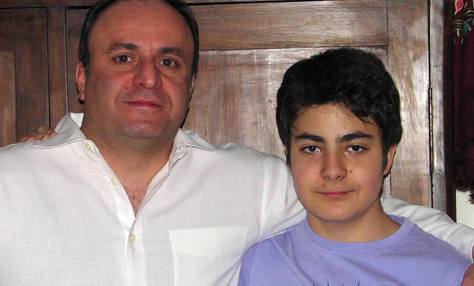 Hossein Rassam and his son