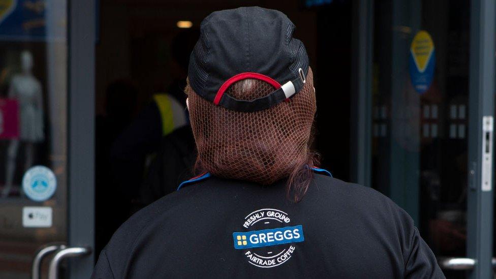 Greggs worker