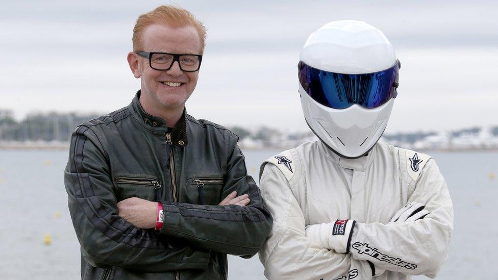 Chris Evans and The Stig