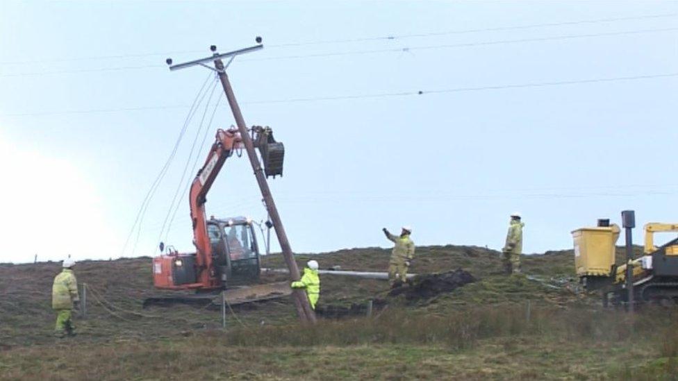 Repairs in Shetland