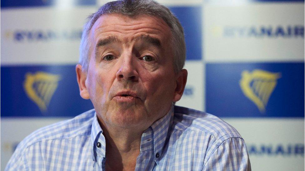 Ryanair boss Michael O'Leary