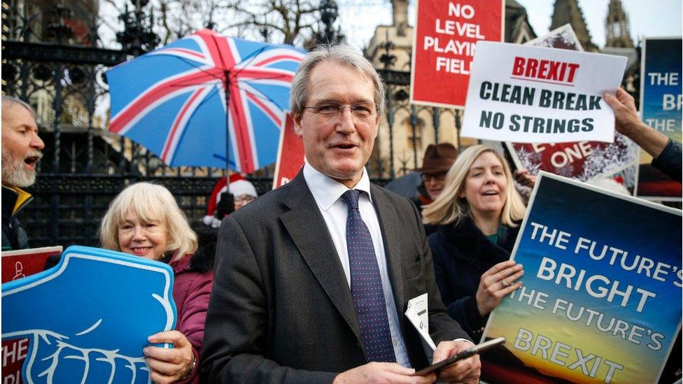 Owen Paterson campaigning