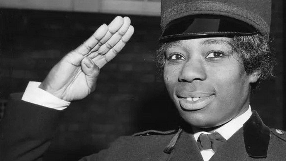 PC Sislin Fay Allen, the Met's first black female officer