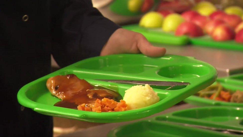 School meals Lancashire