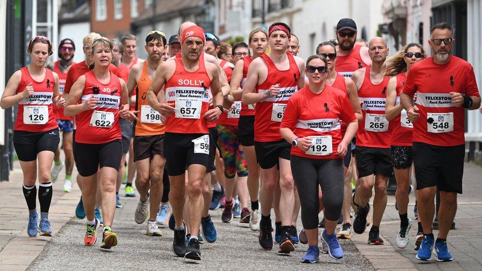 Felixstowe Road Runners in Woodbridge