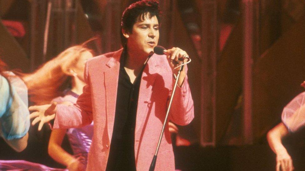 Shakin' Stevens on Top of the Pops in 1981