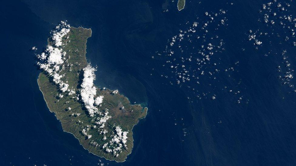 Satellite image of Tanna