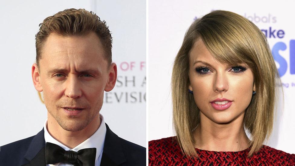 Tom Hiddleston and Taylor Swift