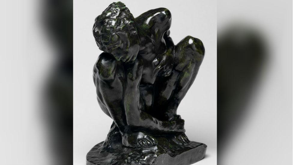 Crouching Woman by Auguste Rodin