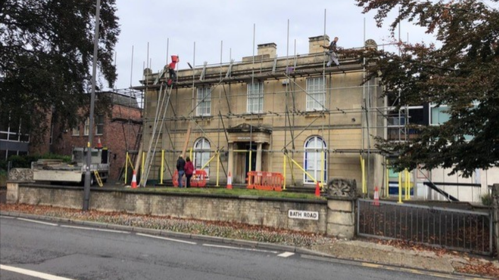 Apsley House Scaffolding