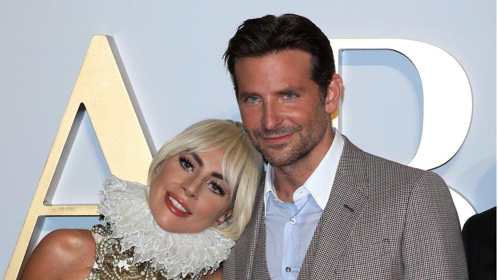 Lady Gaga and Bradley Cooper