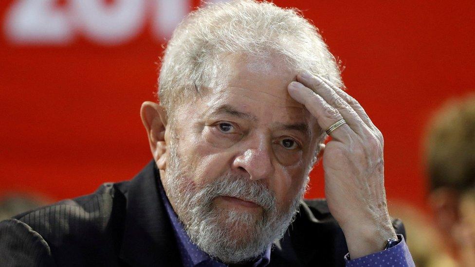 Luiz Inacio Lula da Silva attends a Workers Party (PT) congress in Sao Paulo, Brazil, May 5, 2017