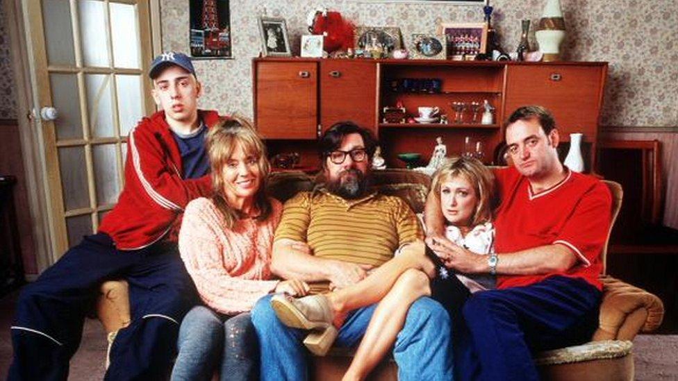 Ralf in a picture from sitcom The Royle Family