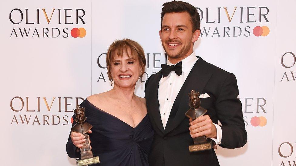 Patti LuPone and Jonathan Bailey