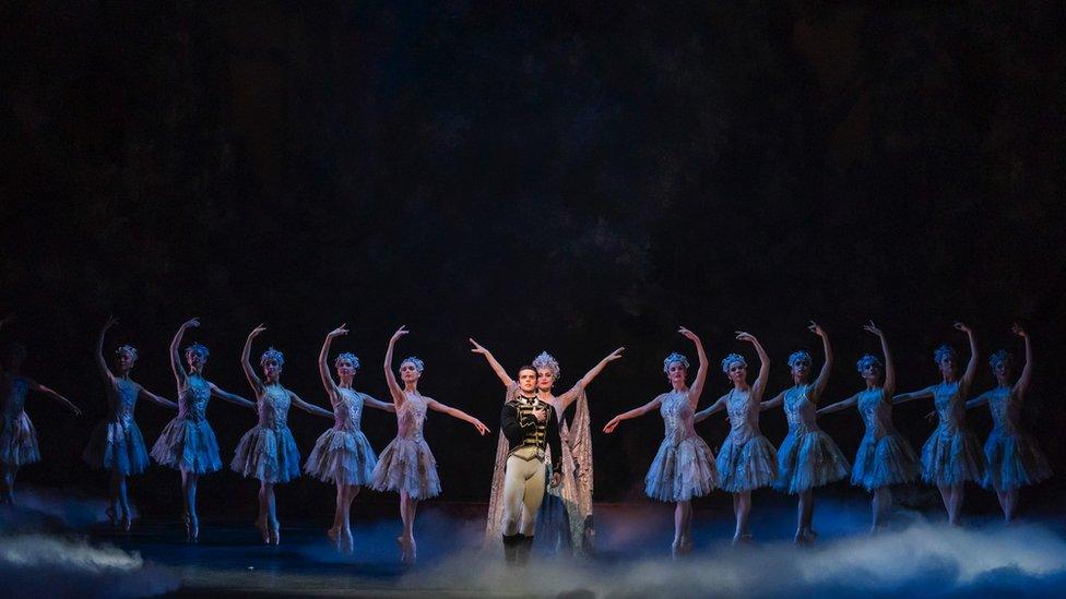 Image of The Sleeping Beauty being performed by the Birmingham Royal Ballet Company