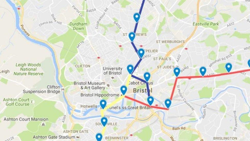 Bristol underground rail