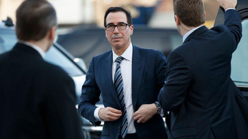 US Treasury secretary Steven Mnuchin, 3 December 2018