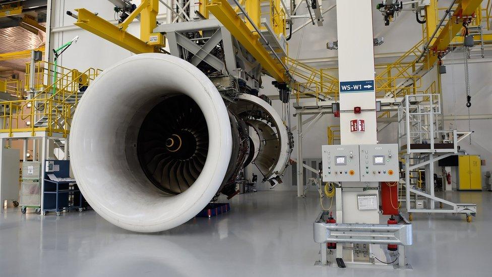 Rolls-Royce test centre in Germany