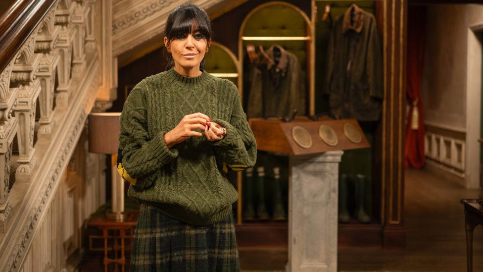 Claudia Winkleman in the BBC series The Traitors