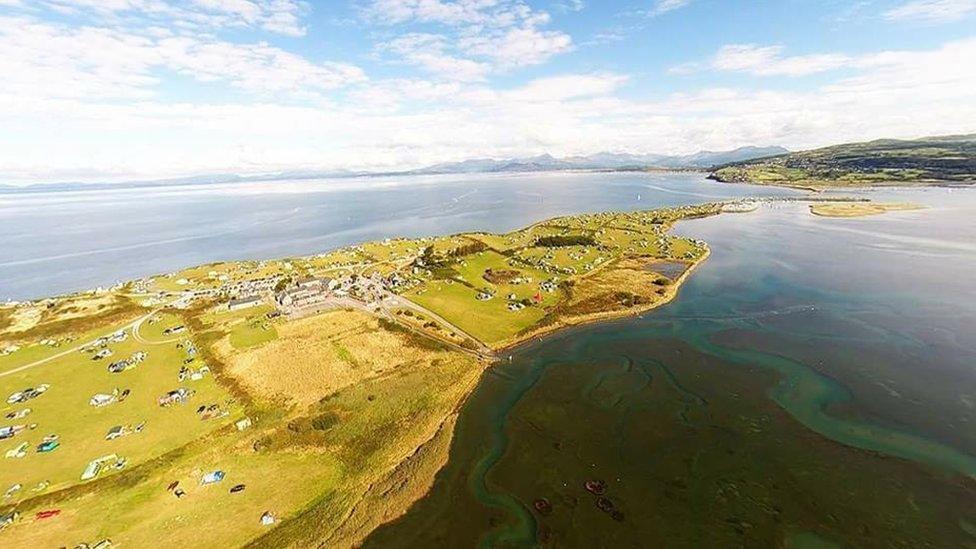 Shell Island, Gwynedd