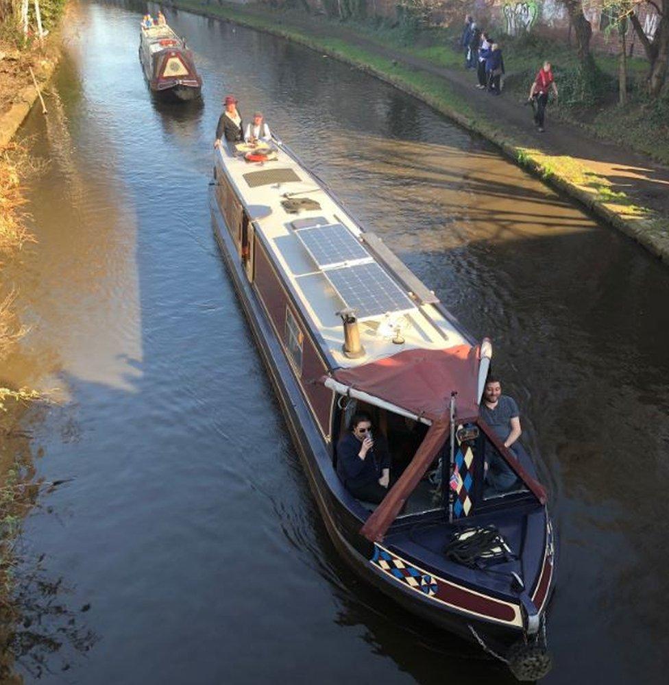 Canal boats