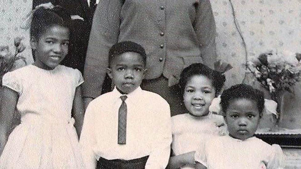 Glenda Caesar and siblings