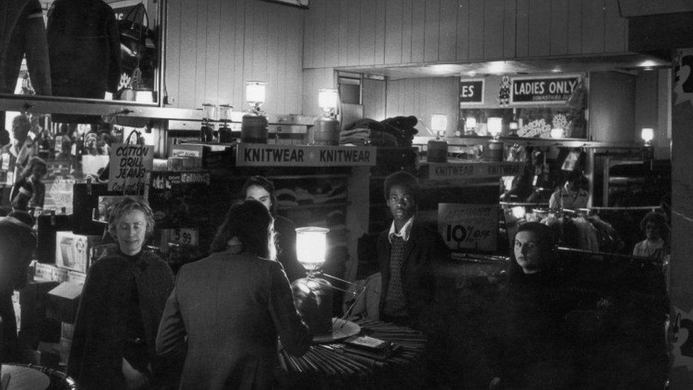 Power cut in 1974