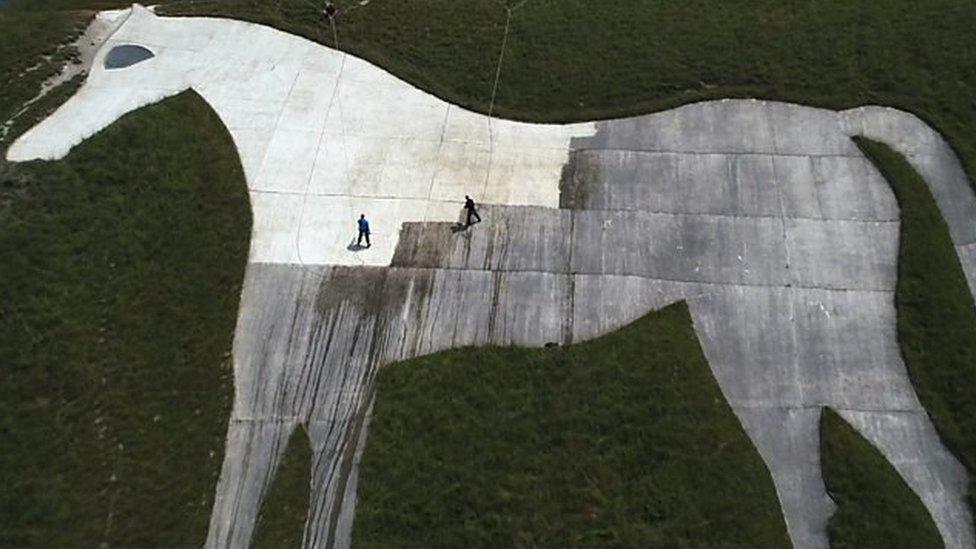 Westbury's white horse