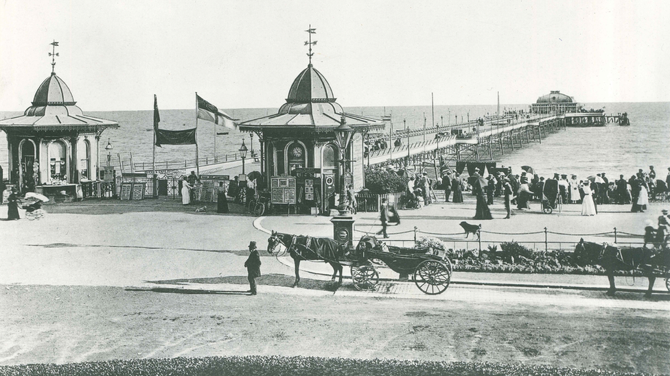 Worthing Pier in the 1890s