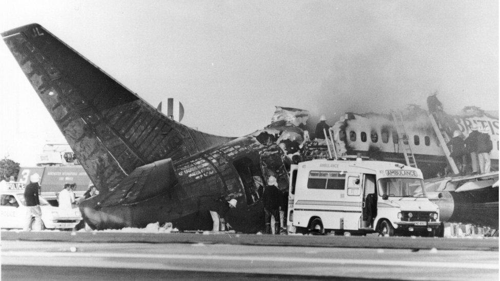 Fifty-five people died following the fire, which started in an engine