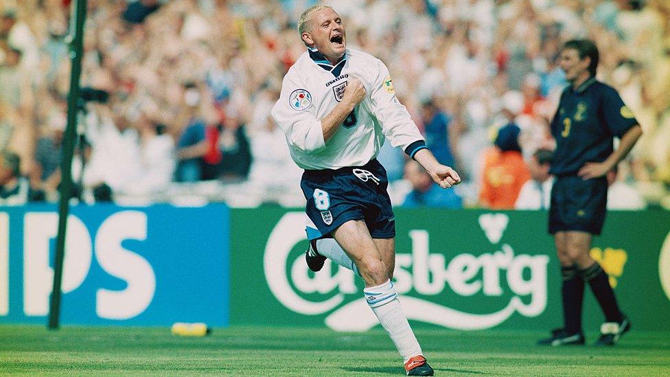 Paul Gascoigne.