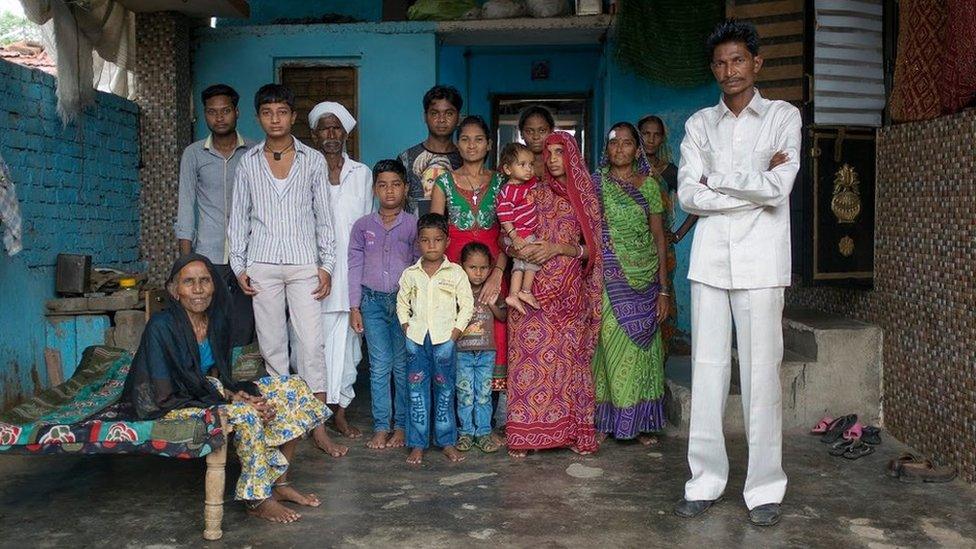 Dalit family