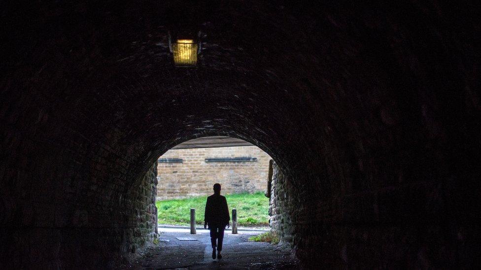 Alley in Huddersfield