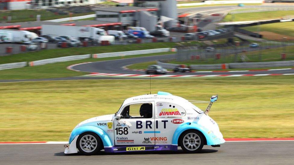 Billy Monger driving