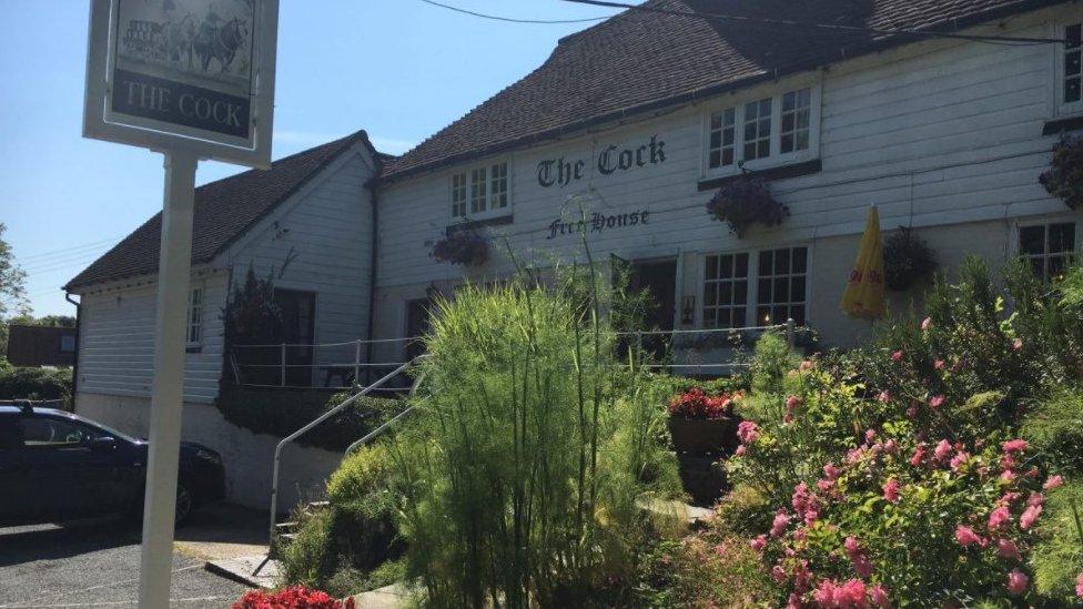 The Cock pub in Ringmer