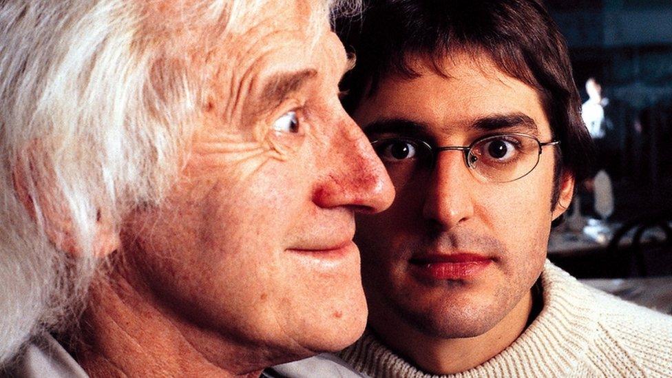 Jimmy Savile and Louis Theroux