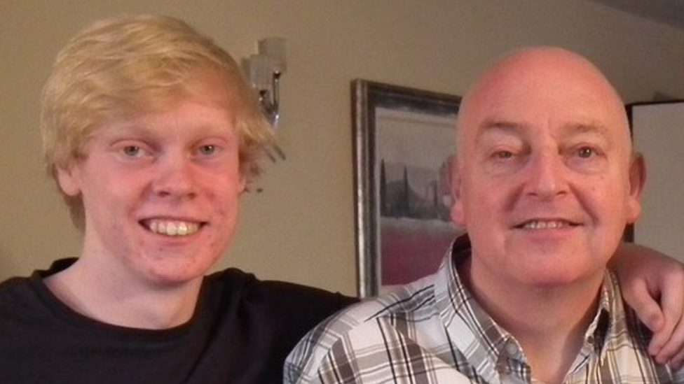 Aaron XXX and his Dad David