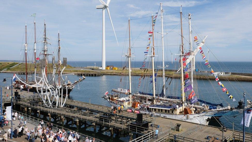 Tall Ships at Blyth